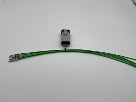 Connector 6 way Male Apex 2.8 (Light Grey)