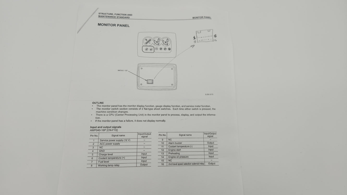 Pigtail Connector - KOMATSU: 22M-06-23-200