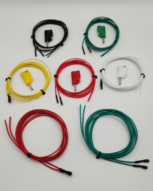 Custom Banana Plugs Test Leads Set of 5 to Test MX11 or MX13 ECU