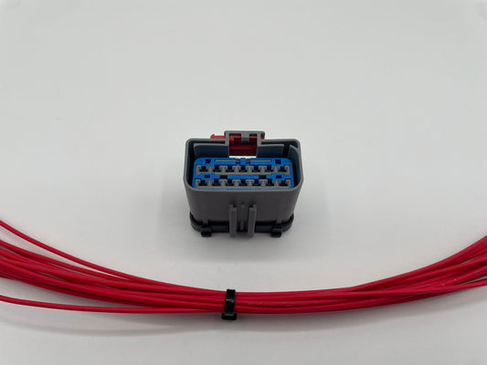 Connector 14 way Female Apex 2.8 (Dark Grey)
