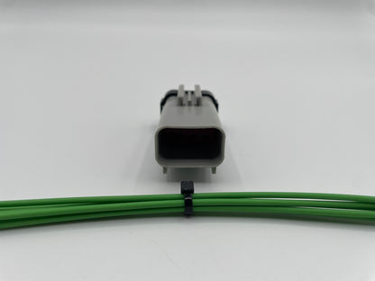 Connector 6 way Male Apex 2.8 (Light Grey)