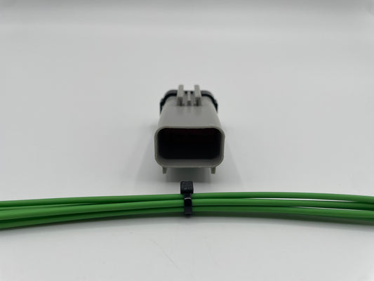 Connector 6 way Male Apex 2.8 (Light Grey)
