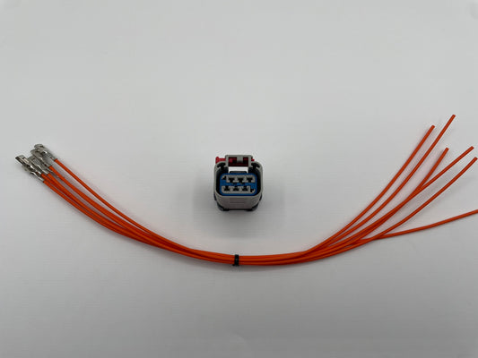 Connector 6 way Female Apex 2.8 (Light Grey)