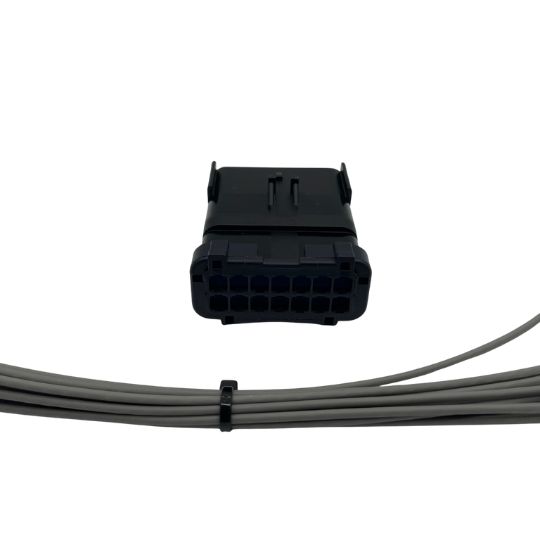 Connector 14-Way Male Apex-2.8 Repair Kit Black Connector